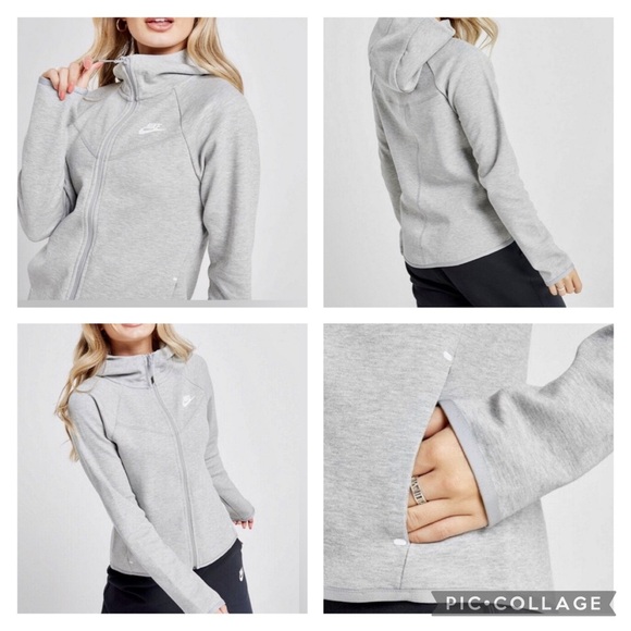 Nike Sportswear Tech Fleece Windrunner Full Zip Hooded Jacket Women’s size small - Picture 2 of 12